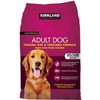 Kirkland Signature Super Premium Adult Dog Food, Chicken, Rice & Vegetable Formula, 40 lb