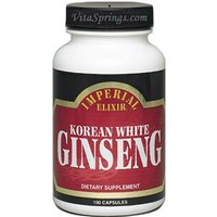 Korean White Ginseng 100 caps from Imperial Elixir Ginseng