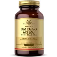 Kosher Omega-3 675 mg with EPA & DHA, Value Size, 100 Softgels, Solgar
