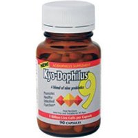 Kyo-Dophilus 9, Blend of Nine Probiotics, 90 caps, Wakunaga Kyolic