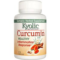 Kyolic Aged Garlic Extract Curcumin - Healthy Inflamation Response, 150 Capsules, Wakunaga