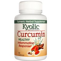 Kyolic Curcumin (Turmeric Plus Garlic), 100 Capsules, Wakunaga