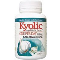 Kyolic One Per Day, Aged Garlic Extract 1000 mg, 60 caplets, Wakunaga Kyolic