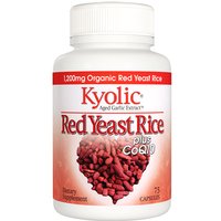 Kyolic Red Yeast Rice plus CoQ10, 75 Capsules, Wakunaga
