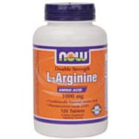 L Arginine 1000 Free Form Vegetarian 120 Tabs, NOW Foods