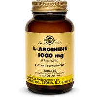 L-Arginine 1000 mg, 90 Tablets, Solgar