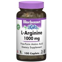 L-Arginine 1000 mg, 100 Caplets, Bluebonnet Nutrition