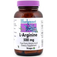 L-Arginine 500 mg, 50 Vcaps, Bluebonnet Nutrition