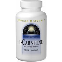 L-Carnitine Fumerate 250 mg, 120 Capsules, Source Naturals