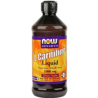 L-Carnitine Liquid 16 oz, Citrus Flavor, NOW Foods