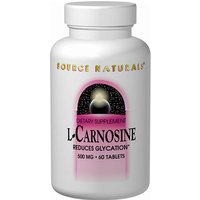 L-Carnosine 500mg 30 tabs from Source Naturals