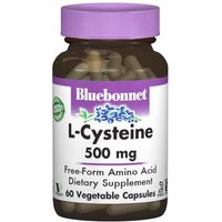 L-Cysteine 500 mg, 60 Vegetable Capsules, Bluebonnet Nutrition
