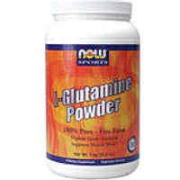 L-Glutamine Powder, 1000 g, NOW Foods