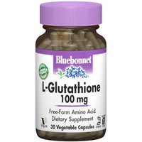 L-Glutathione 100 mg, 30 Vegetable Capsules, Bluebonnet Nutrition