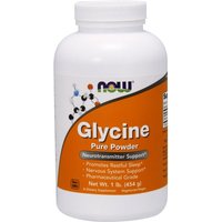 L-Glycine Powder Vegetarian 1 lb, NOW Foods