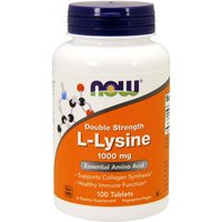 L-Lysine 1000 mg, 100 Tablets, NOW Foods