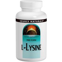 L-Lysine 1000 mg, Value Size, 200 Tablets, Source Naturals