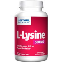 L-Lysine 500 mg 100 capsules, Jarrow Formulas