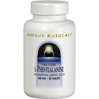 L-Phenylalanine 500mg 100 tabs from Source Naturals