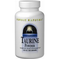 L-Taurine Powder 100gm 3.53 oz from Source Naturals