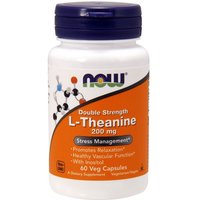 L-Theanine 200 mg Suntheanine, 60 Vcaps, NOW Foods