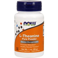 L-Theanine Pure Powder, 1 oz, NOW Foods
