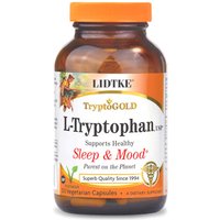 L-Tryptophan, Value Size, 120 Vegetarian Capsules, Lidtke