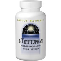 L-Tryptophan with Coenzyme B-6, 30 Tablets, Source Naturals