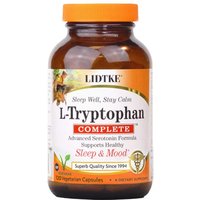 L-Tryptophan Complete, Advanced Serotonin Formula, 120 Vegetarian Capsules, Lidtke