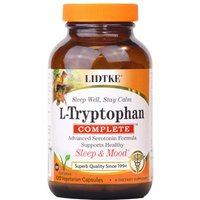 L-Tryptophan Complete, Supports Healthy Sleep & Mood, 60 Vegetarian Capsules, Lidtke