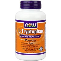 L-Tryptophan Powder, 2 oz, NOW Foods