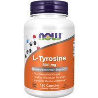 L-Tyrosine 500 mg, 120 Capsules, NOW Foods