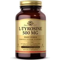 L-Tyrosine 500 mg, 100 Vegetable Capsules, Solgar
