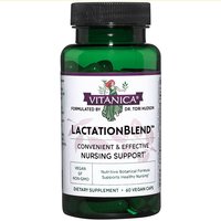 LactationBlend, Nursing Support, 60 Vegetarian Capsules, Vitanica