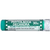 Lactose Free Phytolacca Decandra 30C, 80 Pellets, Ollois Homeopathic