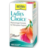 Ladies Choice Menopause Formula, 60 Vegetarian Capsules, Natural Balance