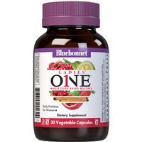 Ladies One Whole Food Based Multiple, 30 Vegetable Capsules, Bluebonnet Nutrition