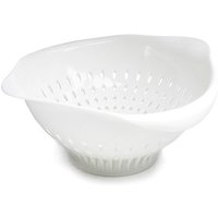 Large Colander, White, 3.5 Quart, Preserve
