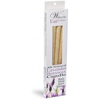 Lavender Beeswax Hollow Ear Candles, 4 pk, Wallys Natural Products