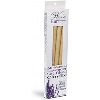 Lavender Soy Blend Hollow Ear Candles, 4 pk, Wallys Natural Products