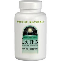 Lecithin 1200mg 100 softgels from Source Naturals