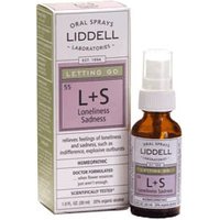 Liddell Letting Go Loneliness + Sadness Homeopathic Spray, 1 oz
