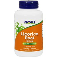 Licorice Root 450 mg, 100 Capsules, NOW Foods