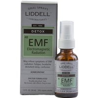 Liddell Detox EMF Homeopathic Oral Spray (Electromagnetic Radiation), 1 oz