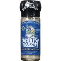 Light Grey Celtic Salt Large Grinder, 3 oz, Celtic Sea Salt