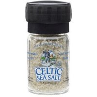 Light Grey Celtic Salt Mini Grinder, 1.8 oz, Celtic Sea Salt