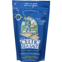 Light Grey Celtic Salt Resealable Bag, 16 oz, Celtic Sea Salt