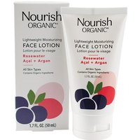 Lightweight Moisturizing Face Lotion, 1.7 oz, Nourish Organic
