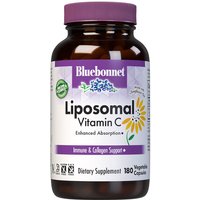 Liposomal Vitamin C, Value Size, 180 Vegetable Capsules, Bluebonnet Nutrition