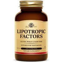 Lipotropic Factors Vegetarian Formula, 100 Tablets, Solgar
